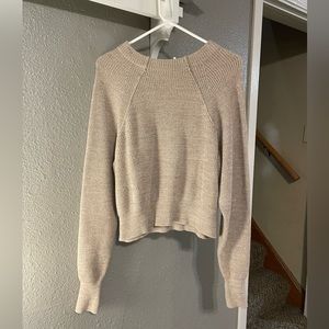 Women’s Small tan sweater